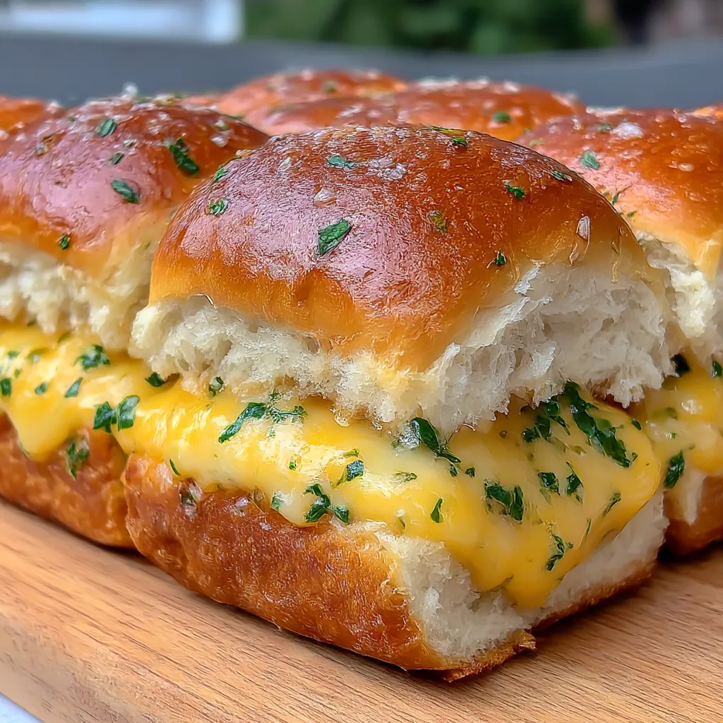 Mini Grilled Cheese Hawaiian Rolls