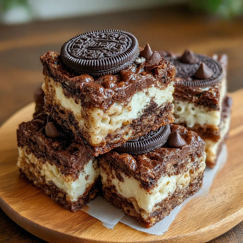 Oreo Krispies Treats