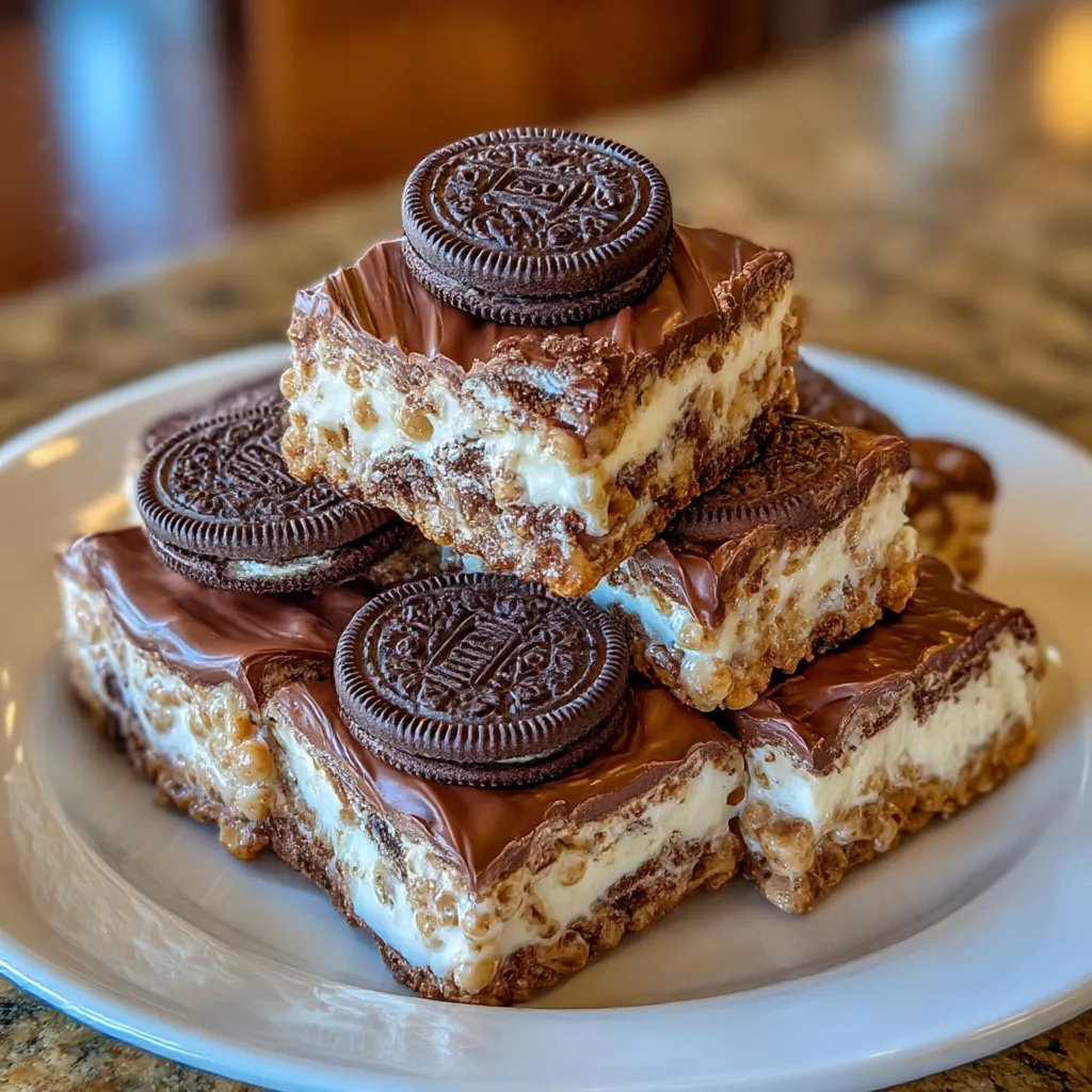 Oreo Krispies Treats