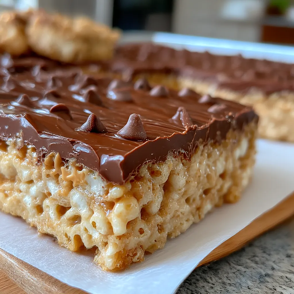Peanut Butter Rice Krispie Treats