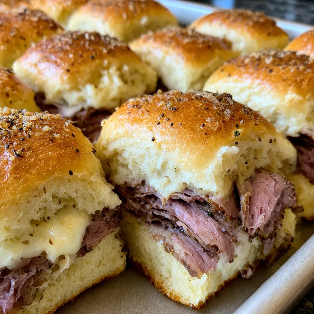 Roast Beef Sliders