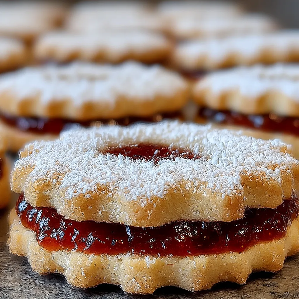 Soft and Sweet Linzer Cookies