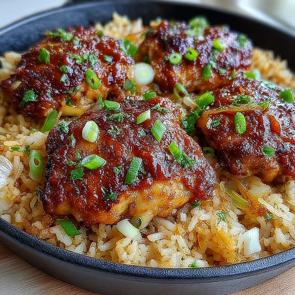 BBQ Chicken and Rice