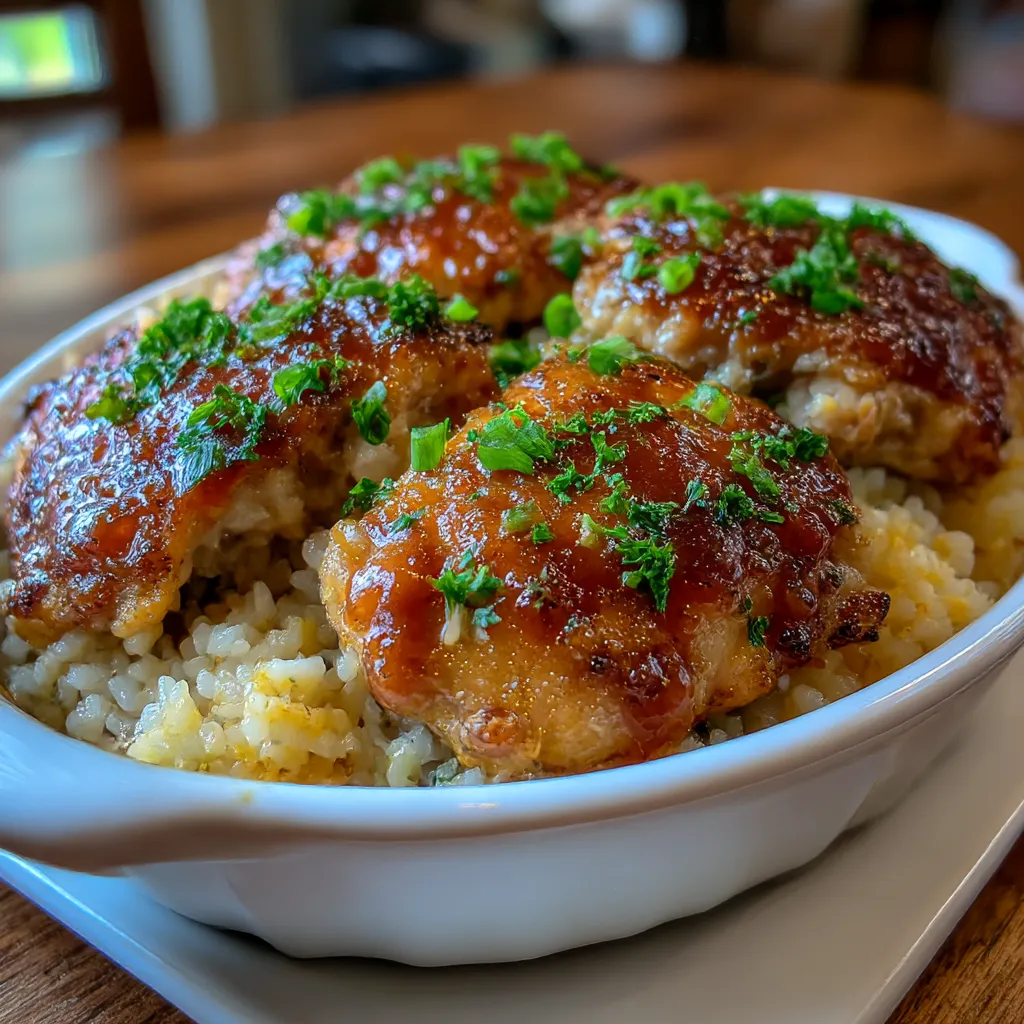 BBQ Chicken and Rice