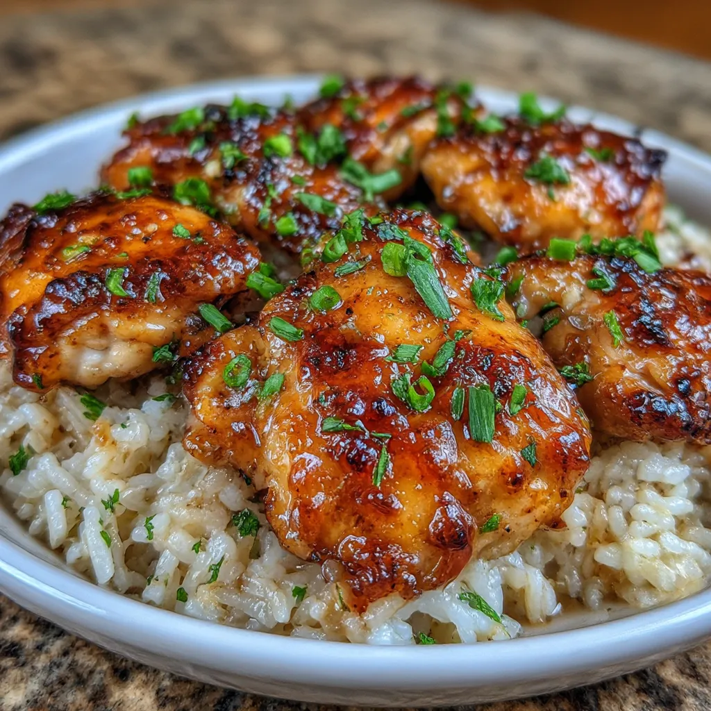 BBQ Chicken and Rice