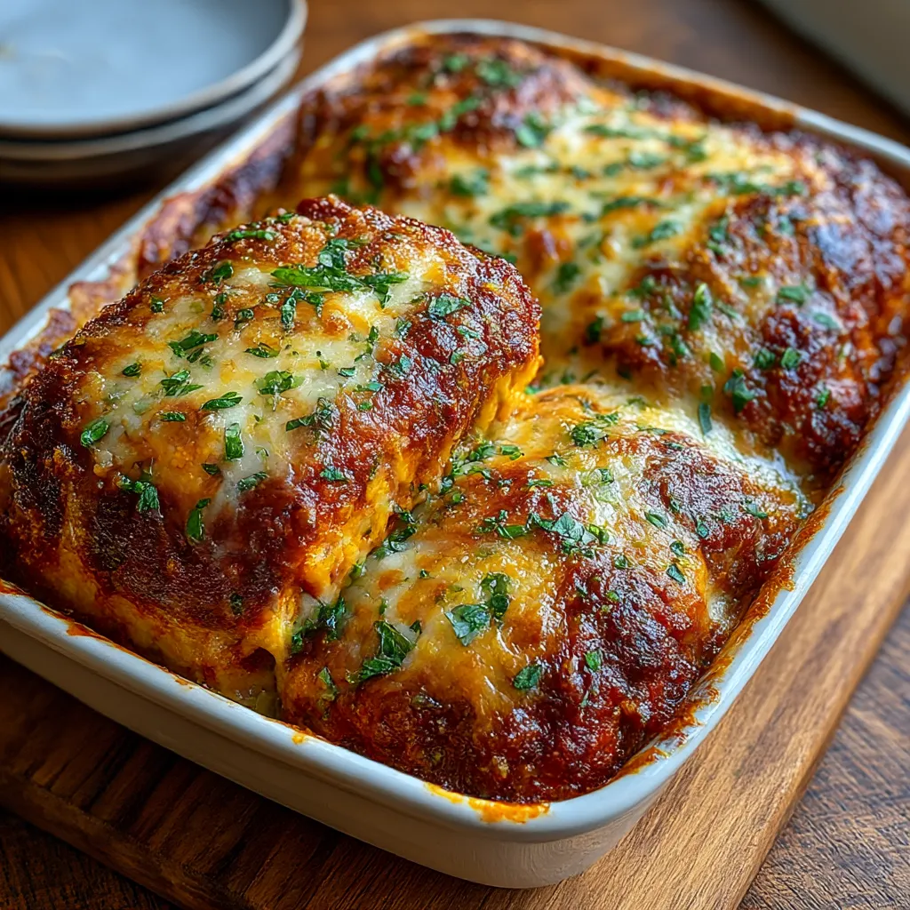 Chicken Parmesan Casserole