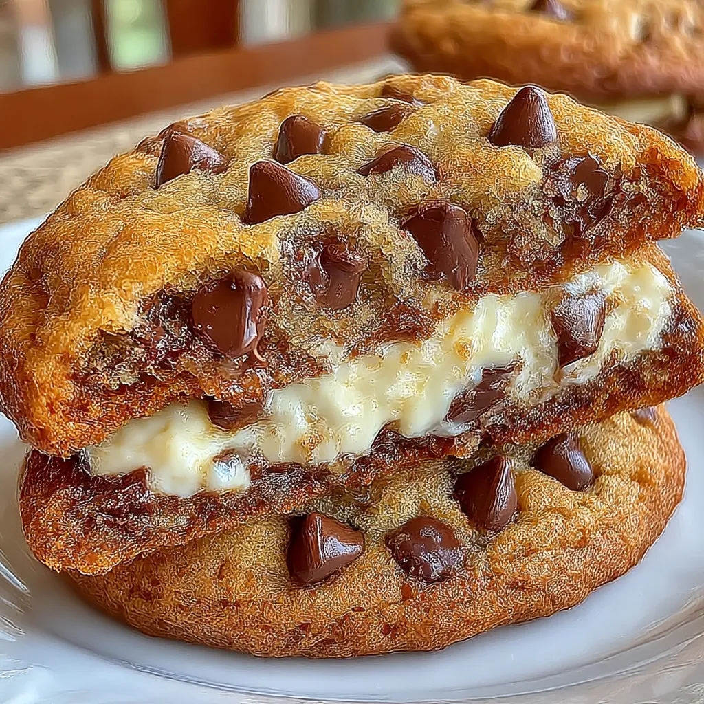 Chocolate Chip Cheesecake Cookies