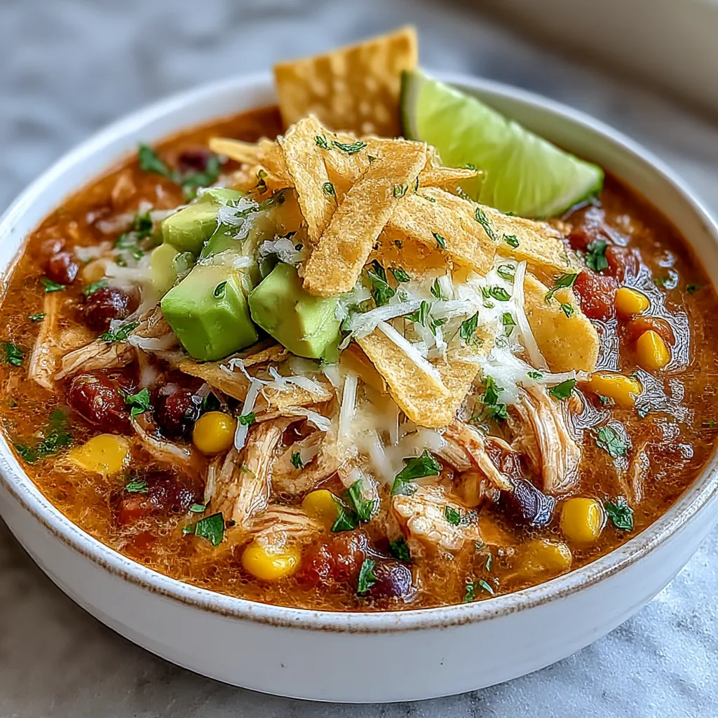 Classic Chicken Tortilla Soup
