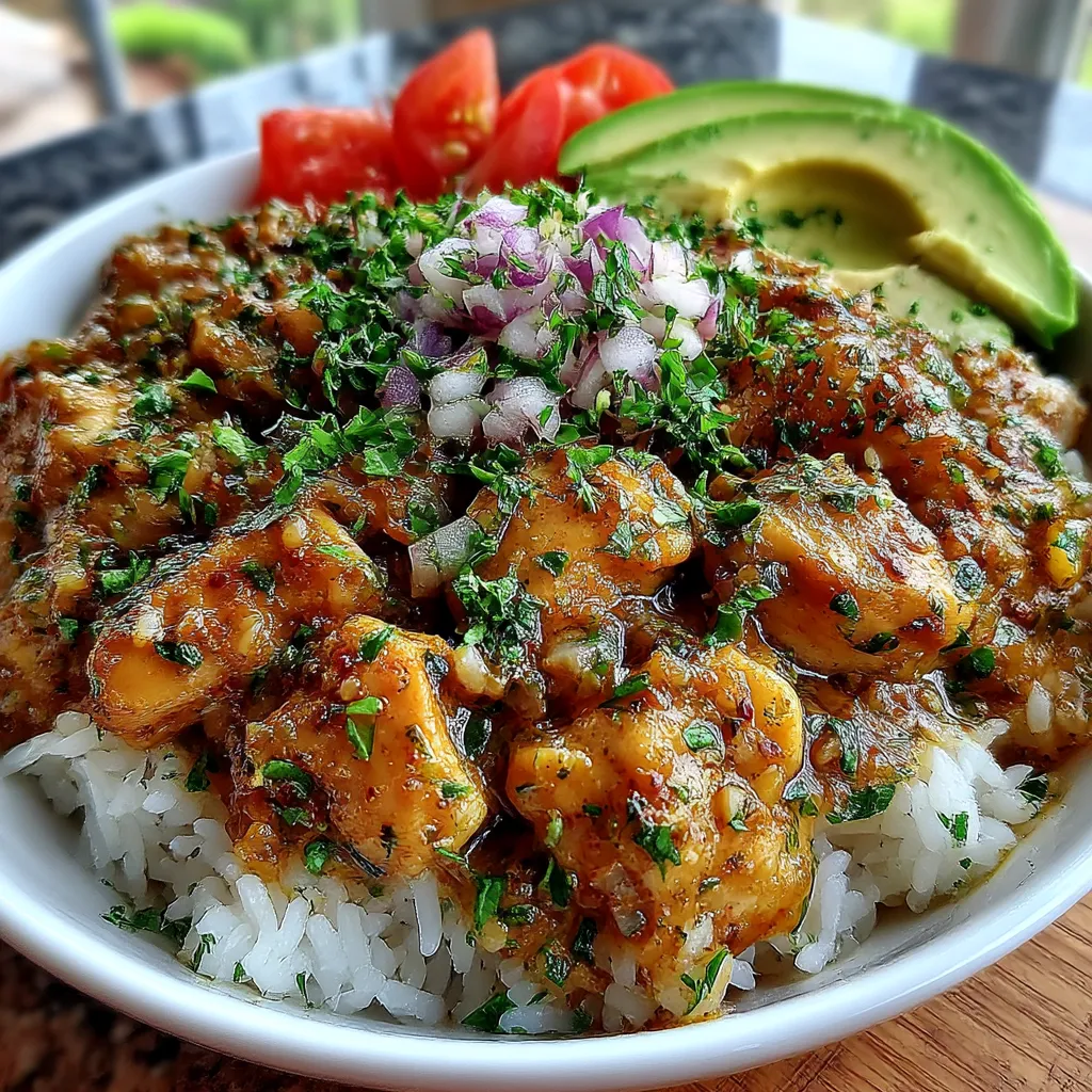 Coconut Chicken Rice Bowl