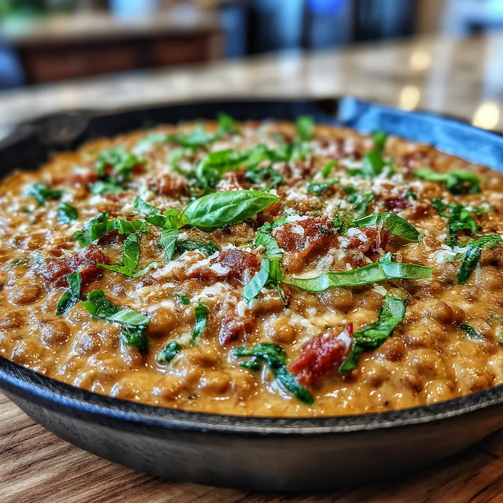 Creamy Marry Me Lentils