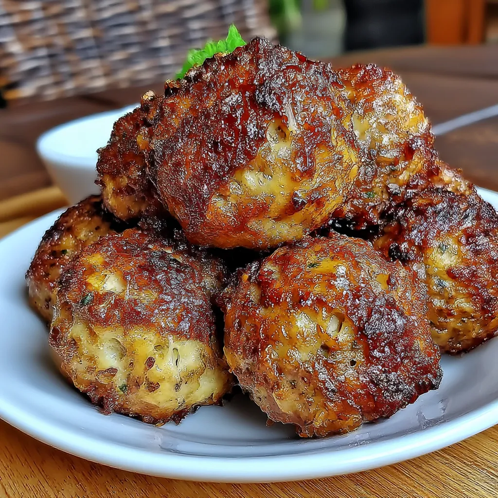 Crispy Keto Sausage Balls for Easy Snacking
