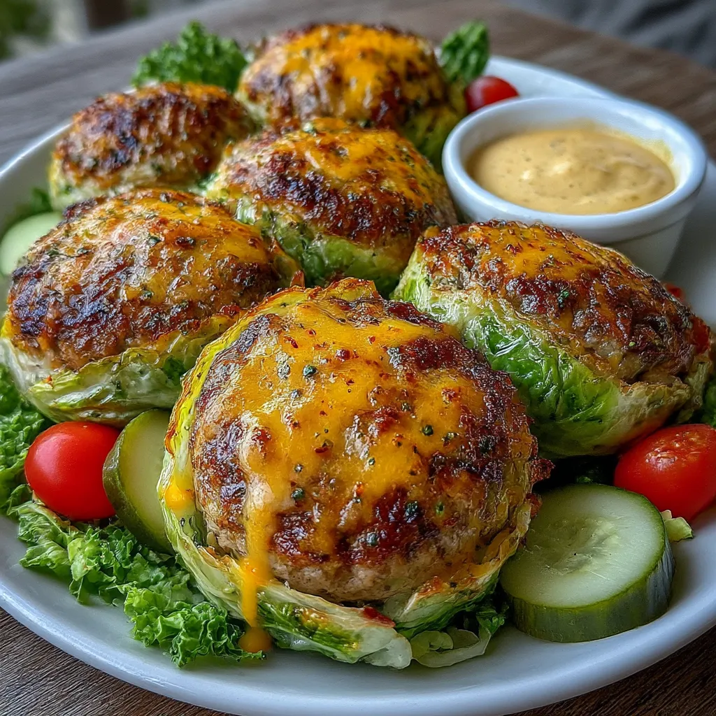 Easy Crispy Cabbage Burger Bake