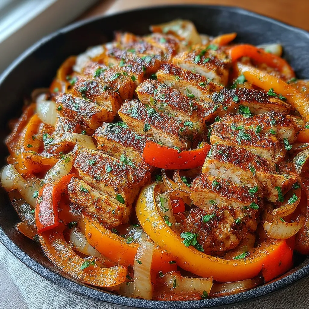 Flavorful Cajun Chicken with Sweet Bell Peppers