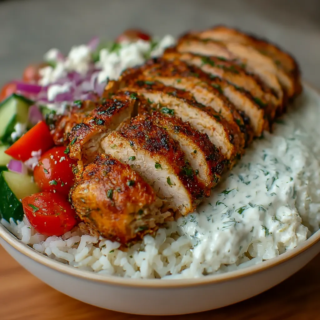 Greek Chicken Bowls