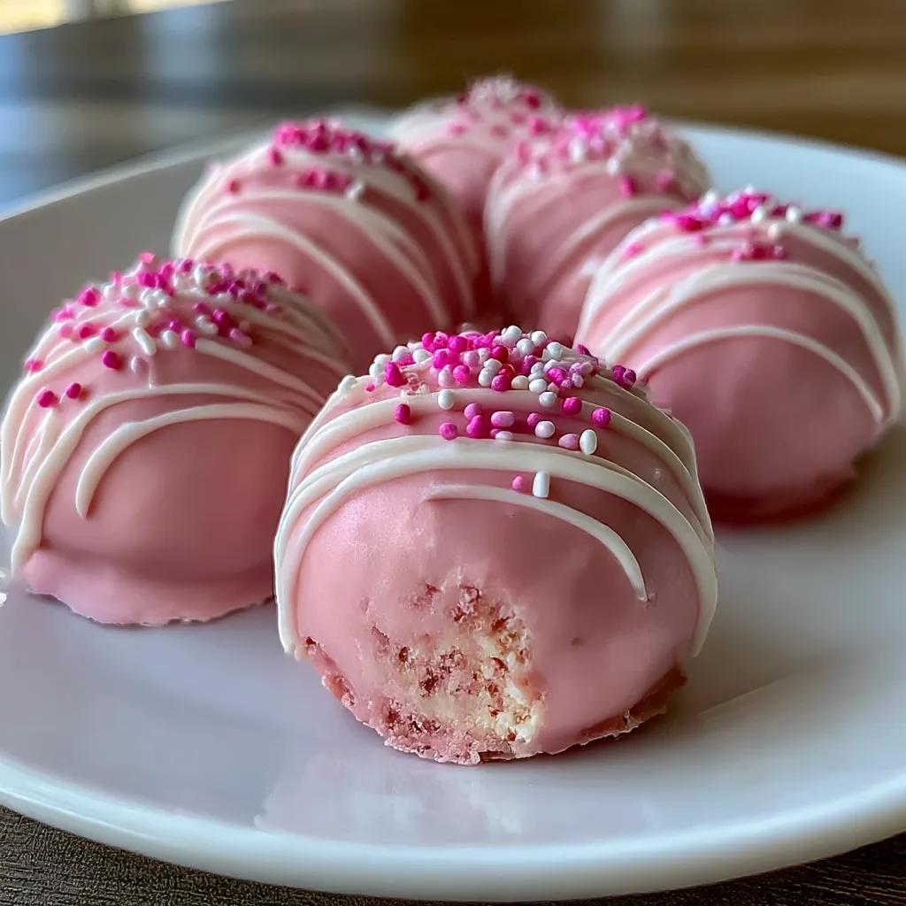 Pink Oreo Truffle Balls