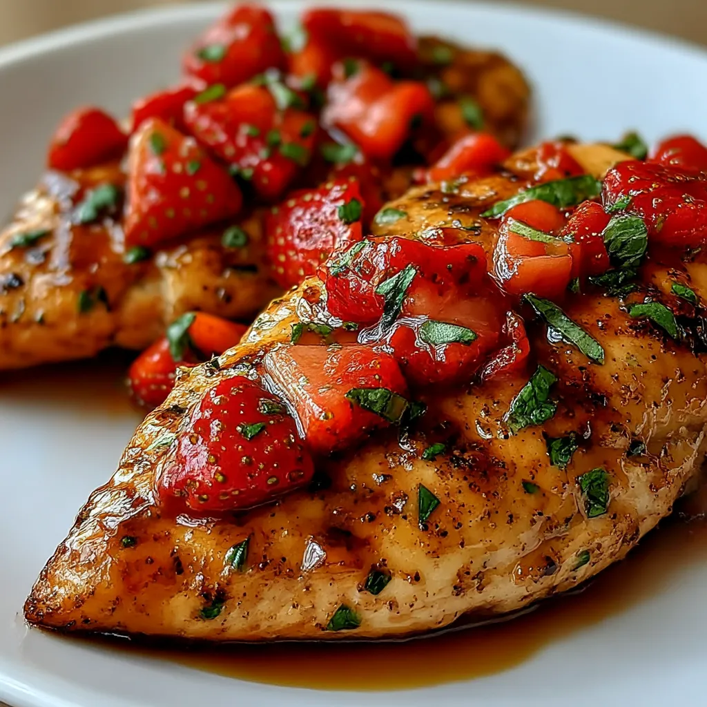 Strawberry Basil Chicken
