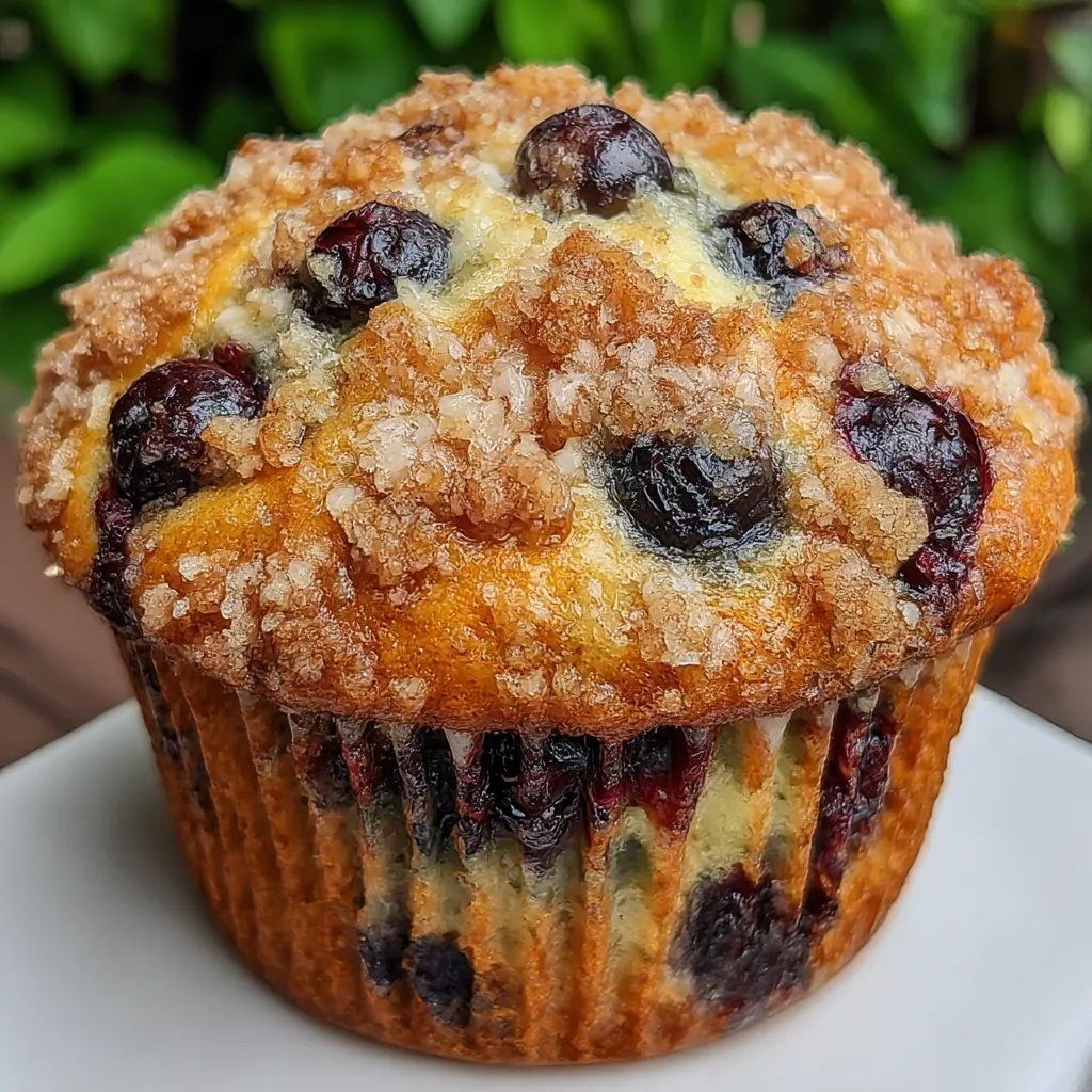 The Best Bakery-Style Blueberry Muffins