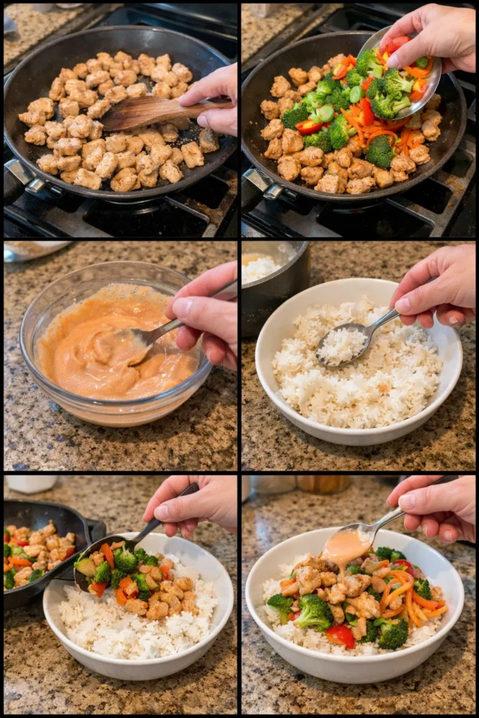 Bang Bang Chicken Bowl