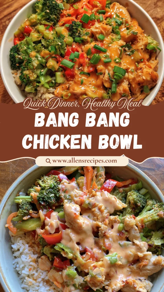 Bang Bang Chicken Bowl