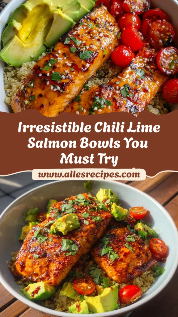 Chili Lime Salmon Bowls