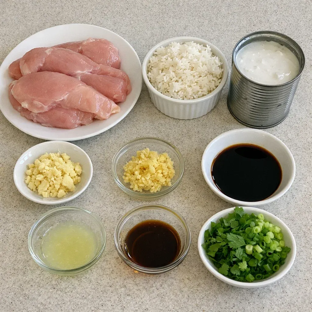 Coconut Chicken Rice Bowl