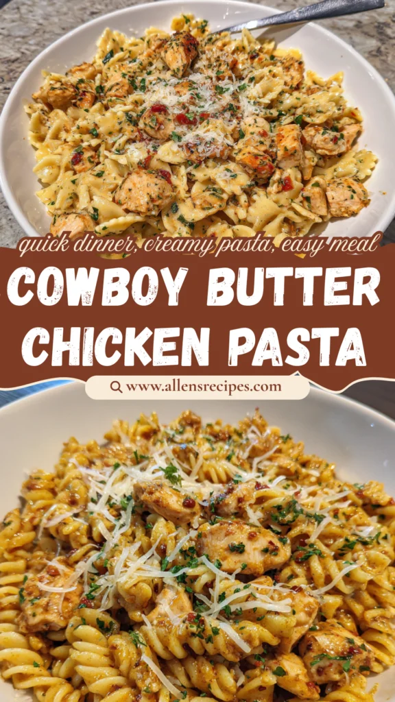 Cowboy Butter Chicken Pasta
