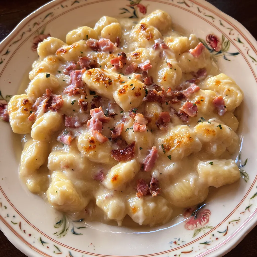 Creamy Smoked Beef Gnocchi