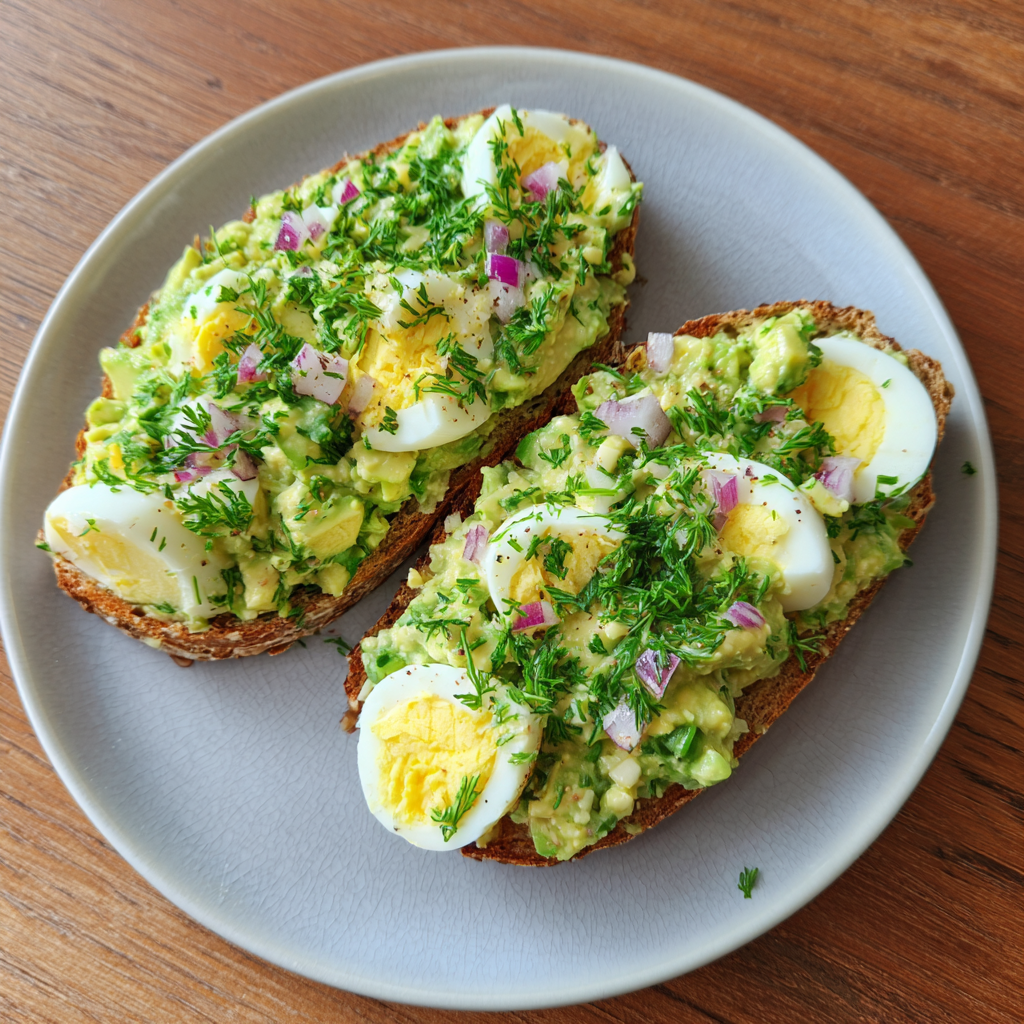 Herby Avocado Egg Salad