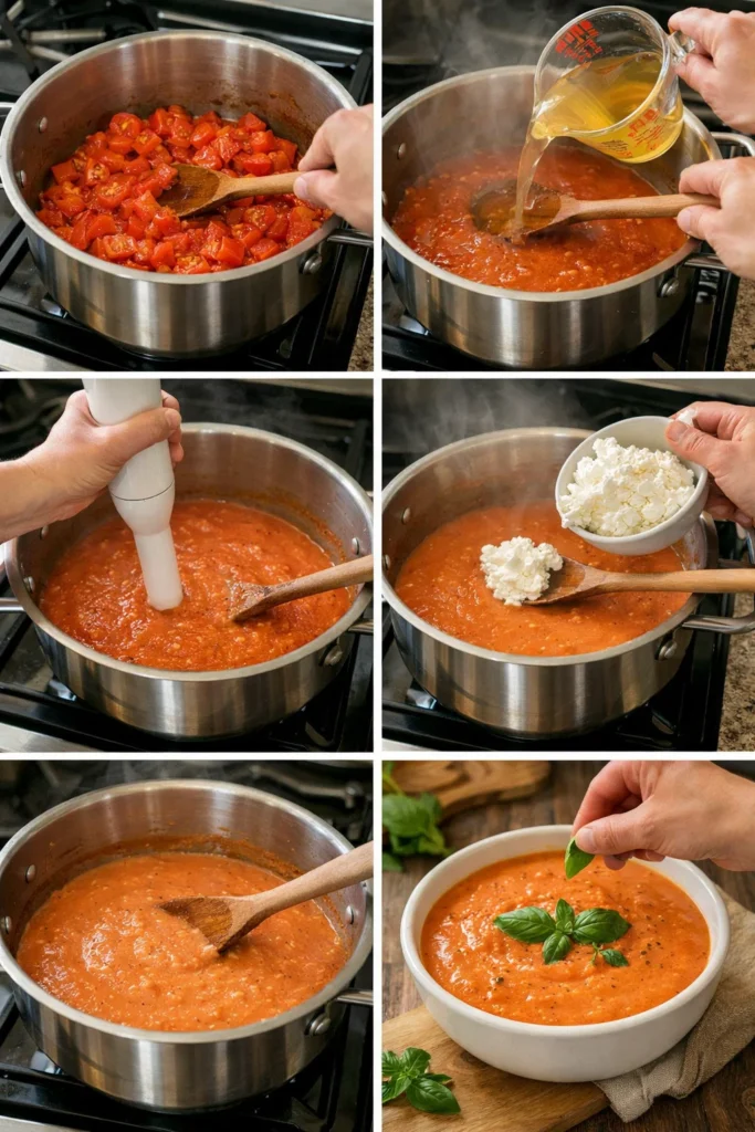 High Protein Tomato Soup