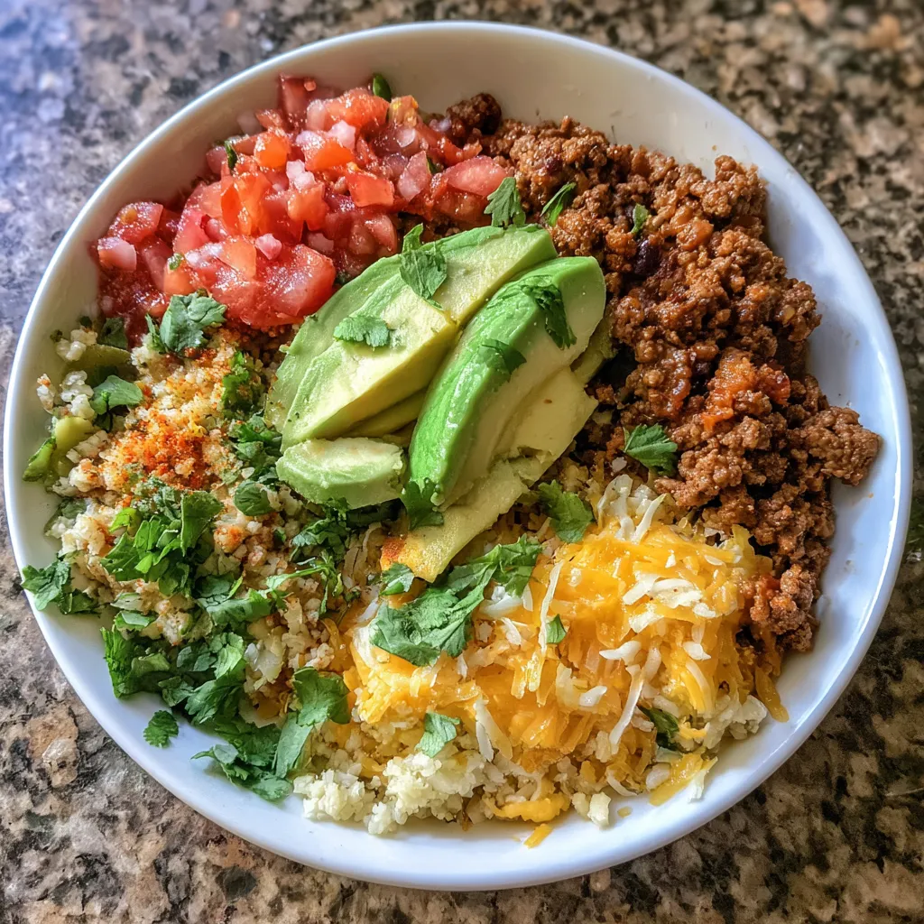 Low Carb Burrito Bowl