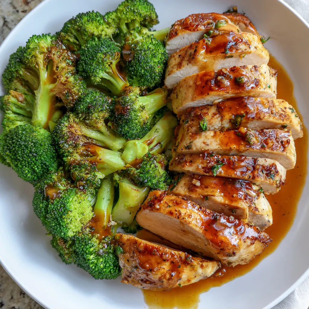One-Pan Chicken and Broccoli Dinner