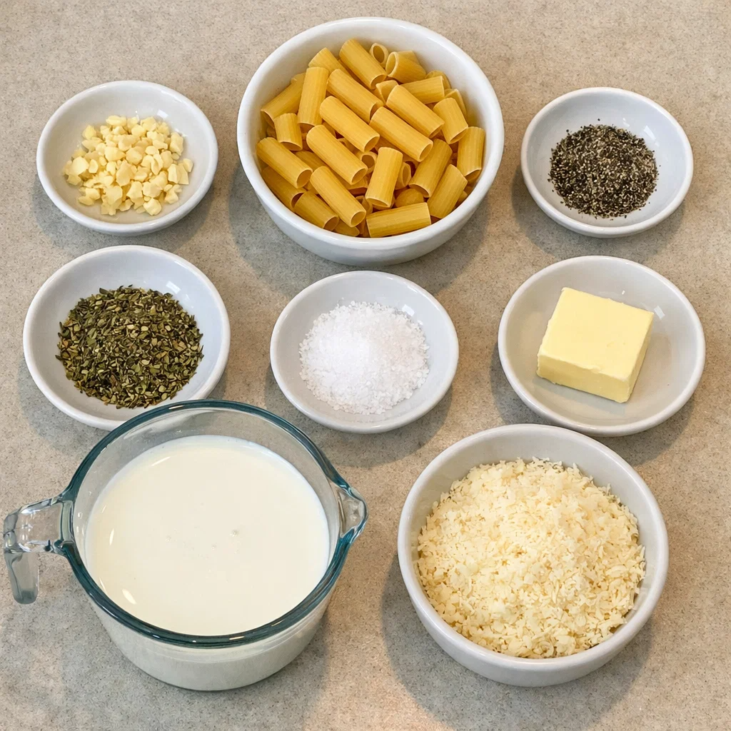 One Pot Creamy Garlic Pasta