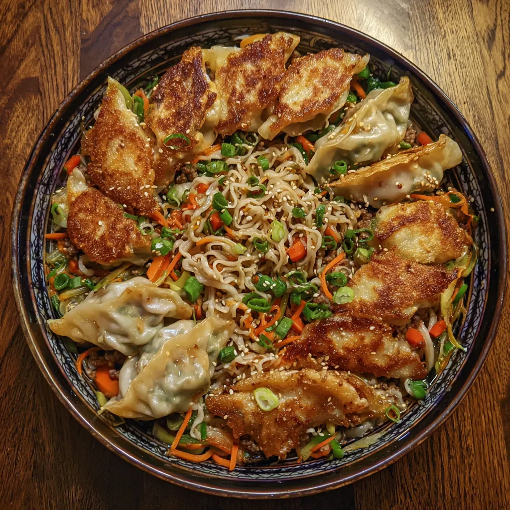 Potsticker Noodle Bowls