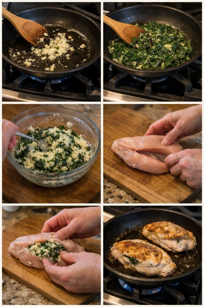 Ruth’s Chris Stuffed Chicken Copycat