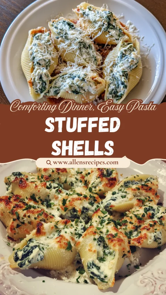 Spinach and Ricotta Stuffed Shells