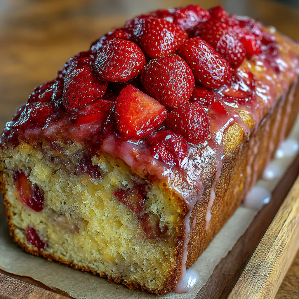 Strawberry Banana Bread
