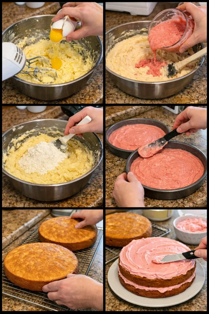 Strawberry Cake Recipe