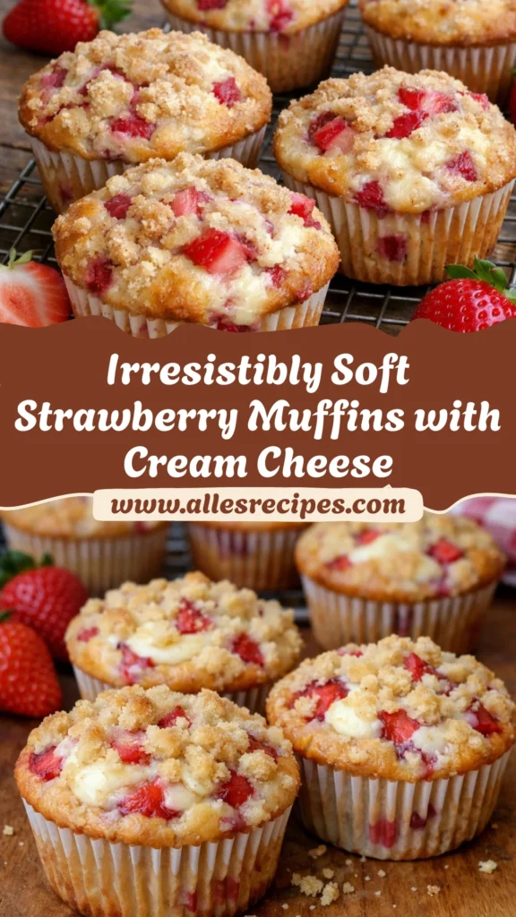 Strawberry Cream Cheese Muffins