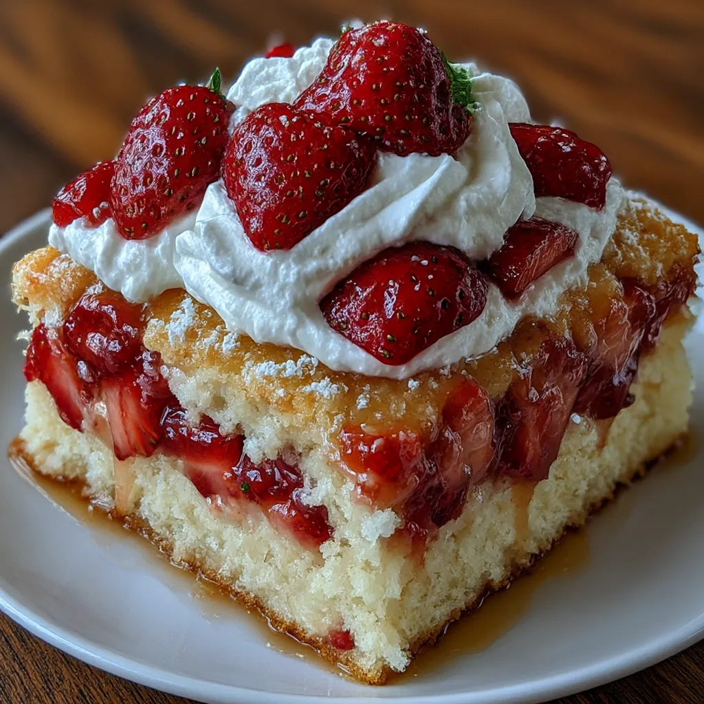Strawberry Sheet Shortcake