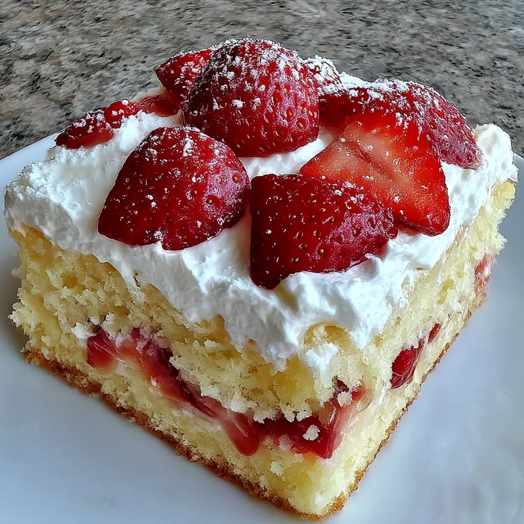 Strawberry Sheet Shortcake