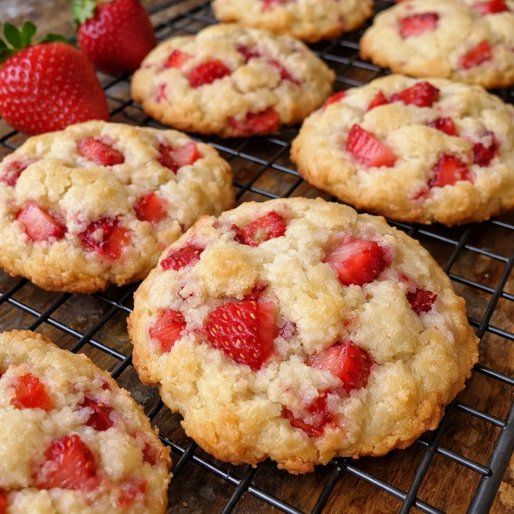 Strawberry Shortcake Cookies