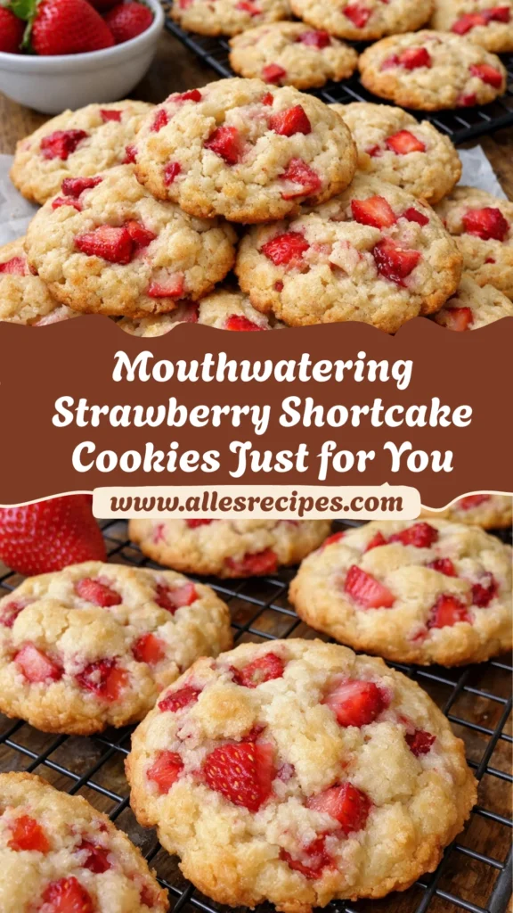 Strawberry Shortcake Cookies