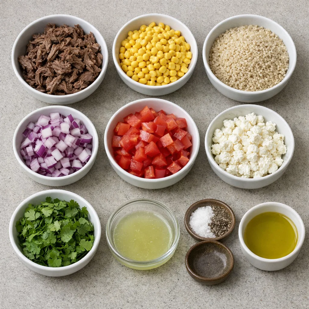 Street Corn Beef Bowl