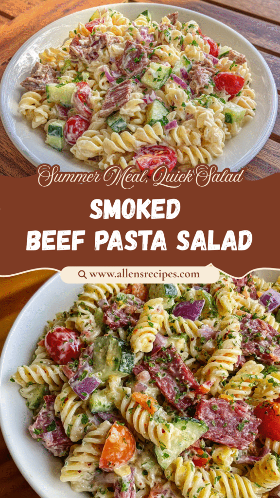 Smoked Beef Club Pasta Salad