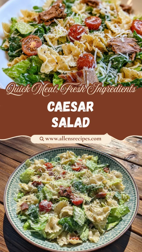 Caesar Pasta Salad