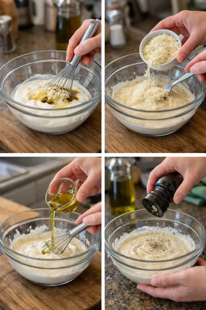 Creamy Caesar Dressing Recipe