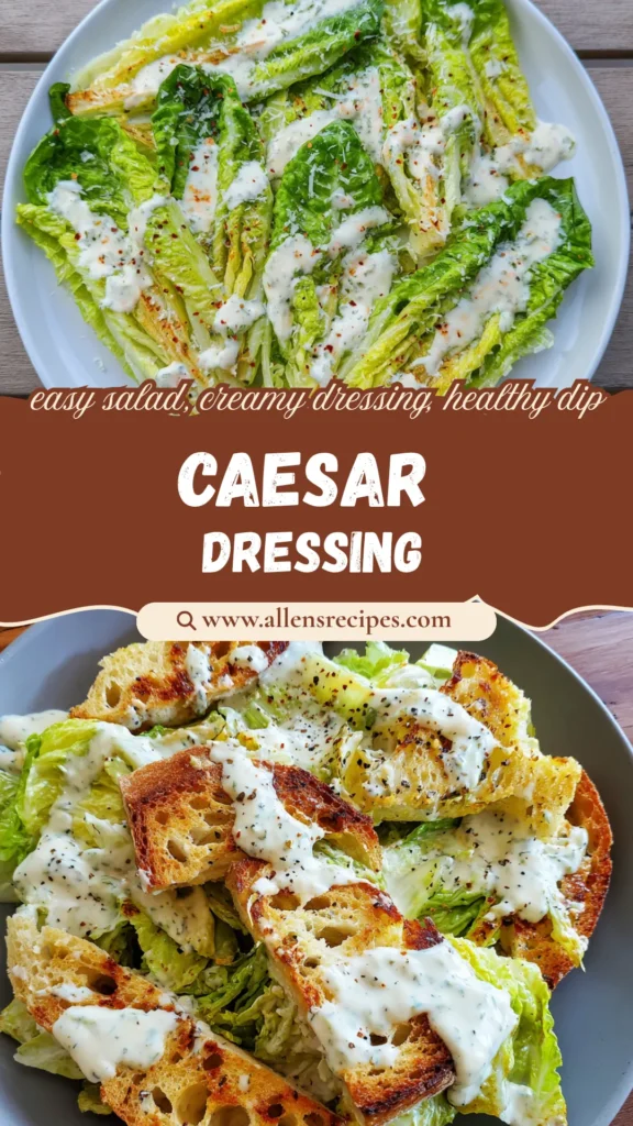 Creamy Caesar Dressing Recipe