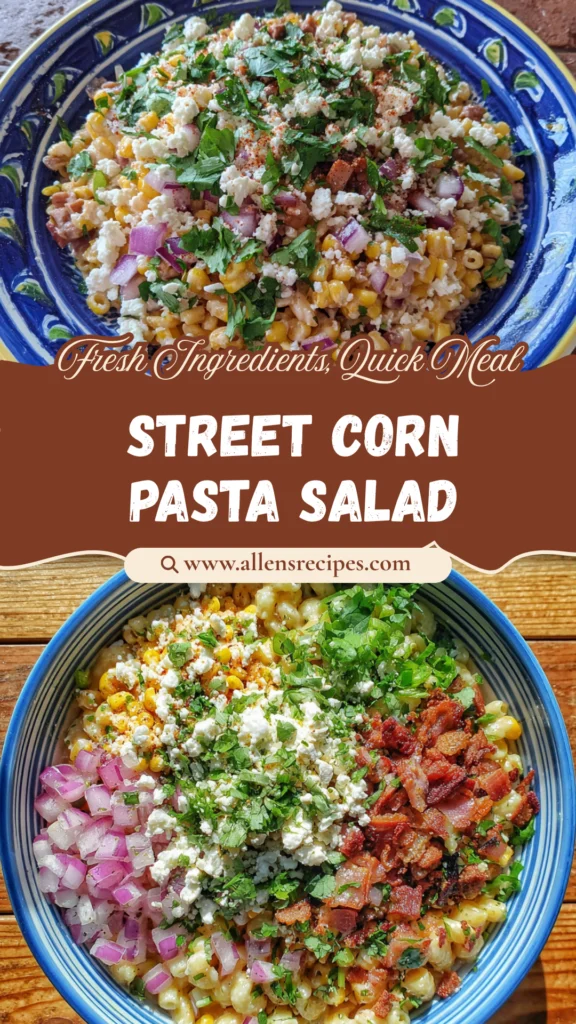 Mexican Street Corn Pasta Salad