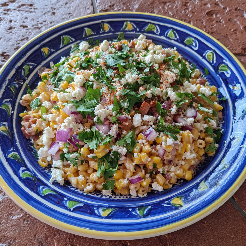 Mexican Street Corn Pasta Salad