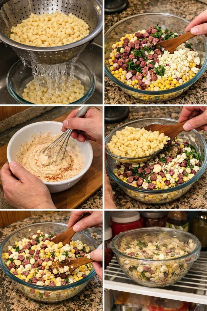 Mexican Street Corn Pasta Salad